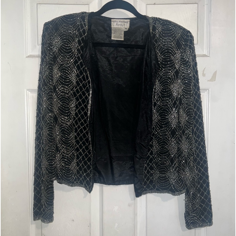 VTG Papell Boutique sequin jacket